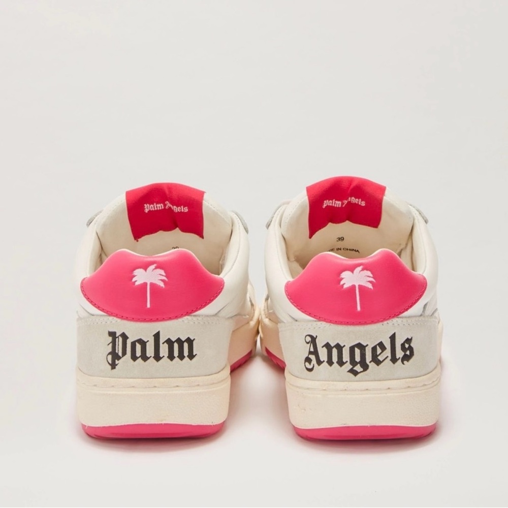 Palm Angels University Sneakers in Fuschia White / Size 38 - Picture 3 of 12